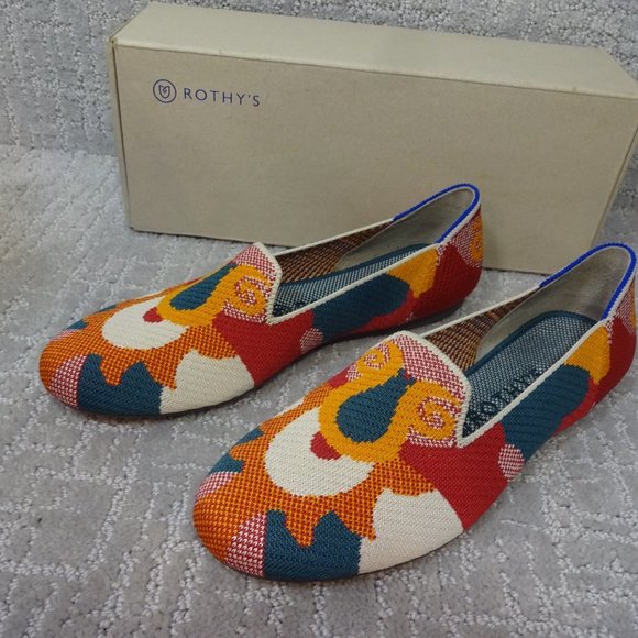 Rothys The Loafers Moroccan Amber Round Toe Slip on Shoes Multiple Sizes - Picture 6 of 9